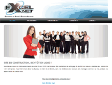 Tablet Screenshot of excelnet.fr